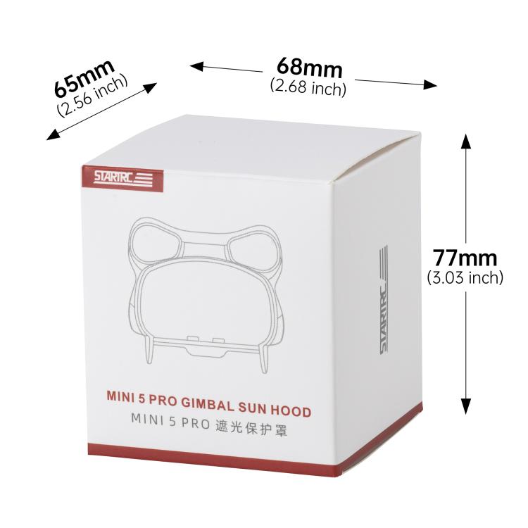Parasol antirreflejo para DJI Mini 5 Pro (gris) — imagen 4
