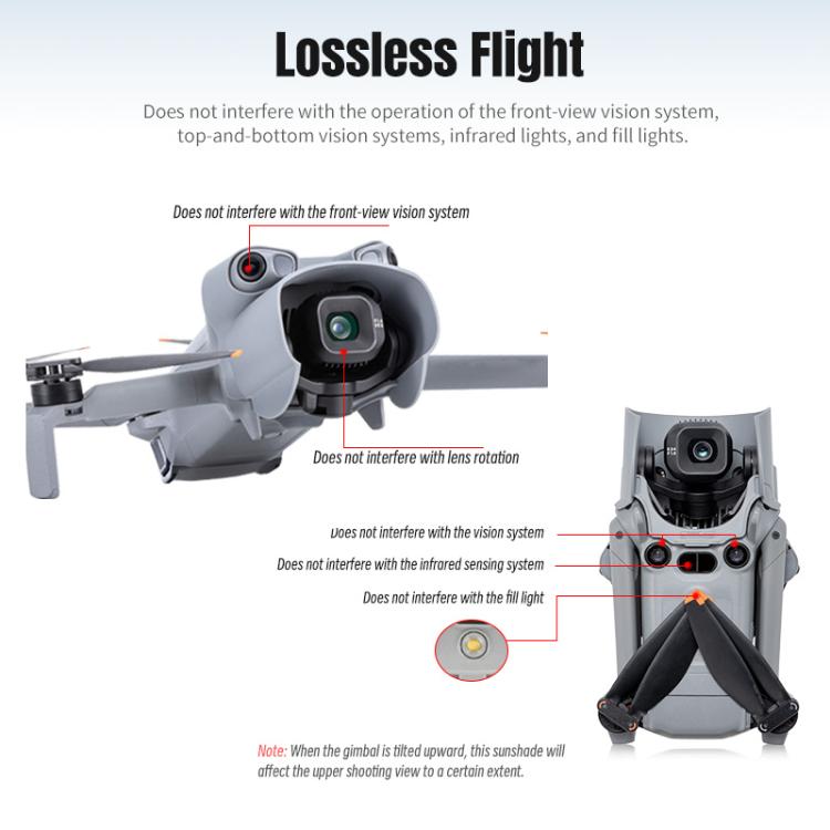 Parasol antirreflejo para DJI Mini 5 Pro (gris) — imagen 8