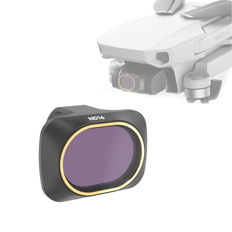 Filtro de densidad JSR Dron ND16 neutra de lente para DJI Mavic Mini