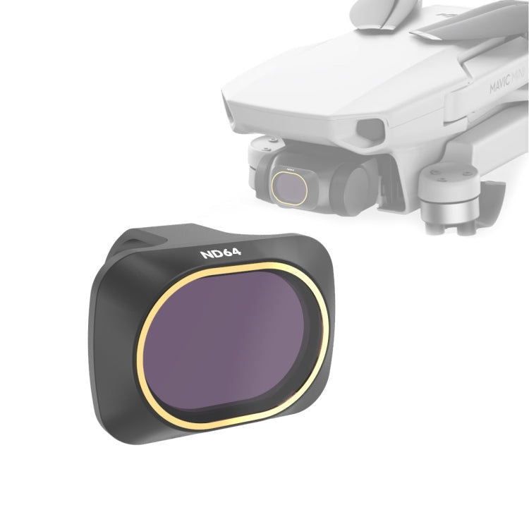 Filtro de densidad neutra de lente JSR Dron ND64 para DJI Mavic Mini
