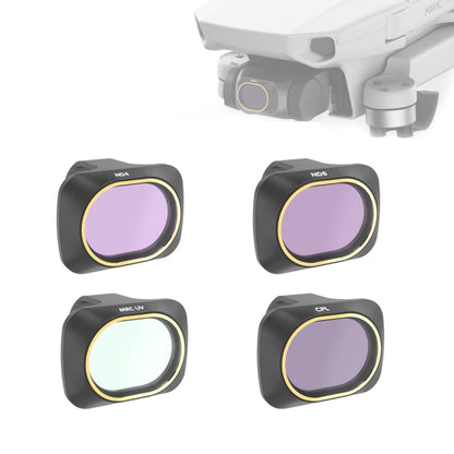 Filtro de lente JSR Dron 4 en 1 UV + CPL + ND4 + ND8 para DJI Mavic Mini