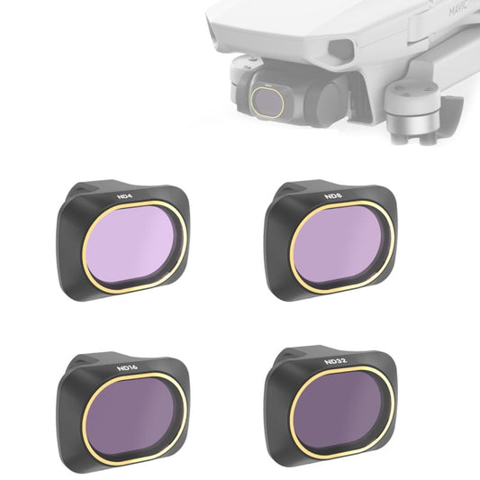 Filtro de densidad JSR Dron 4 en 1 ND4 + ND8 + ND16 + ND32 neutra de lente para DJI Mavic Mini