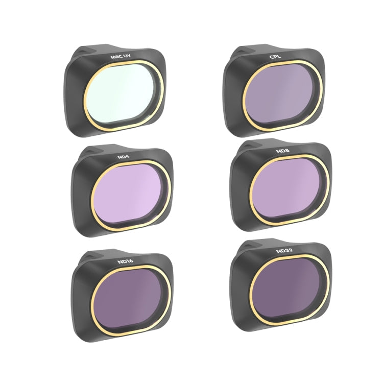 Filtro de lente JSR Dron 6 en 1 UV + CPL + ND4 + ND8 + ND16 + ND32 para DJI Mavic Mini — imagen 2