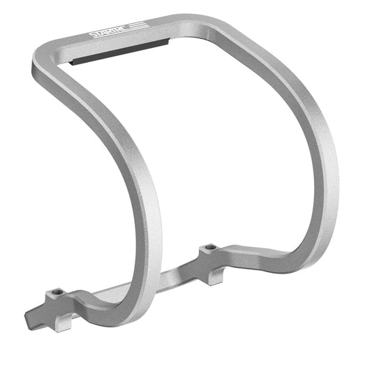 Lente de cardán Parachoques protector de aleación de aluminio anticolisión para STARTRC para DJI Neo (plateado)