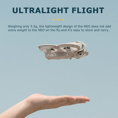 Lente de cardán Parachoques protector de aleación de aluminio anticolisión para STARTRC para DJI Neo (plateado) — imagen 7