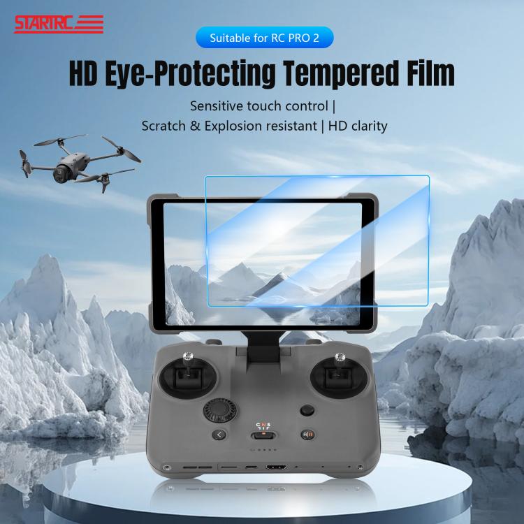 Películas de vidrio STARTRC - 2 templado HD para DJI Mavic 4 Pro (transparentes) — imagen 2