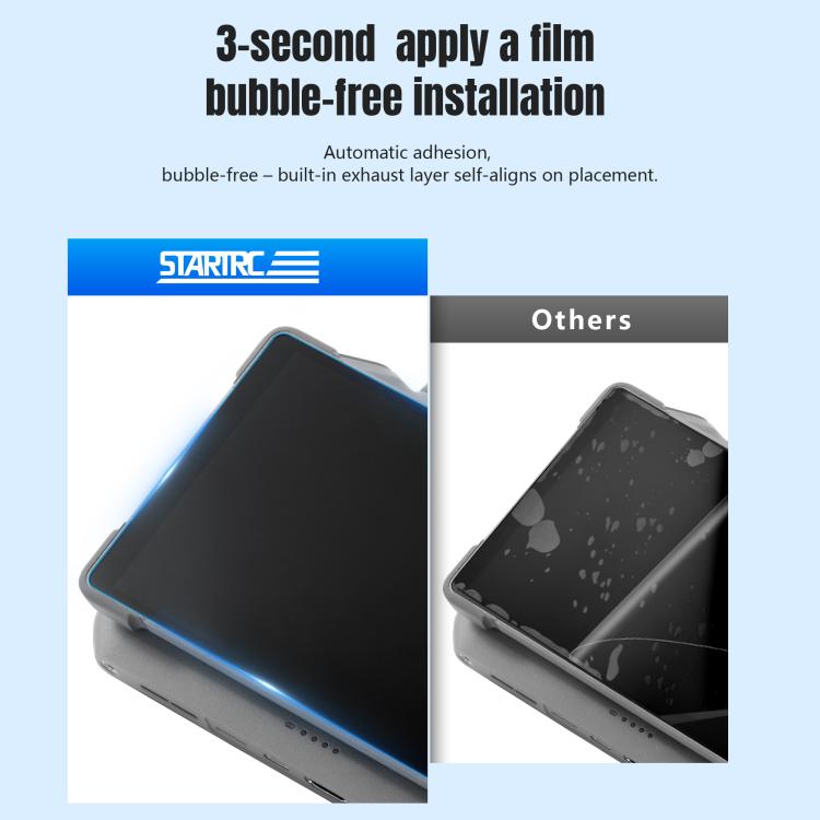Películas de vidrio STARTRC - 2 templado HD para DJI Mavic 4 Pro (transparentes) — imagen 6