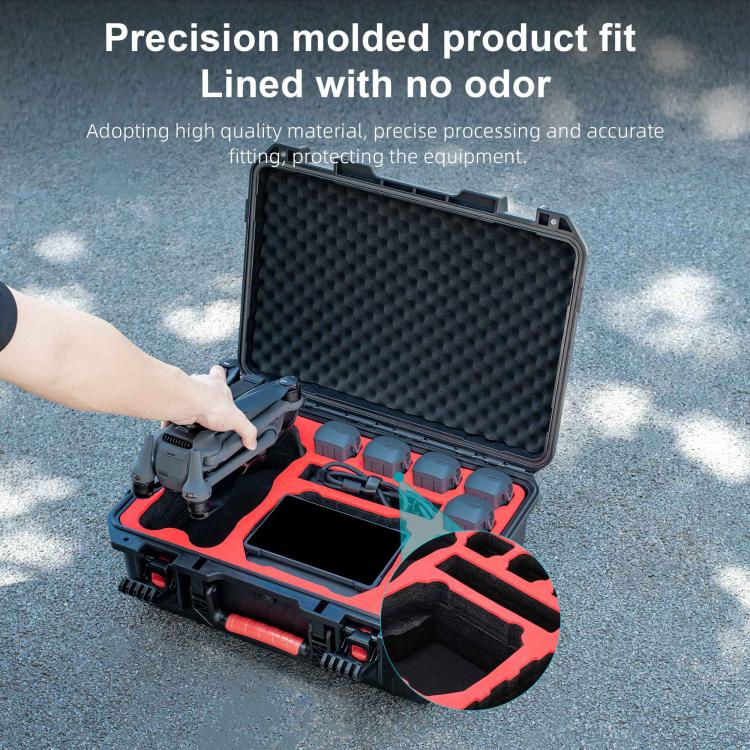 Estuche de almacenamiento impermeable STARTRC ABS para DJI Mavic 4 Pro (negra) — imagen 5