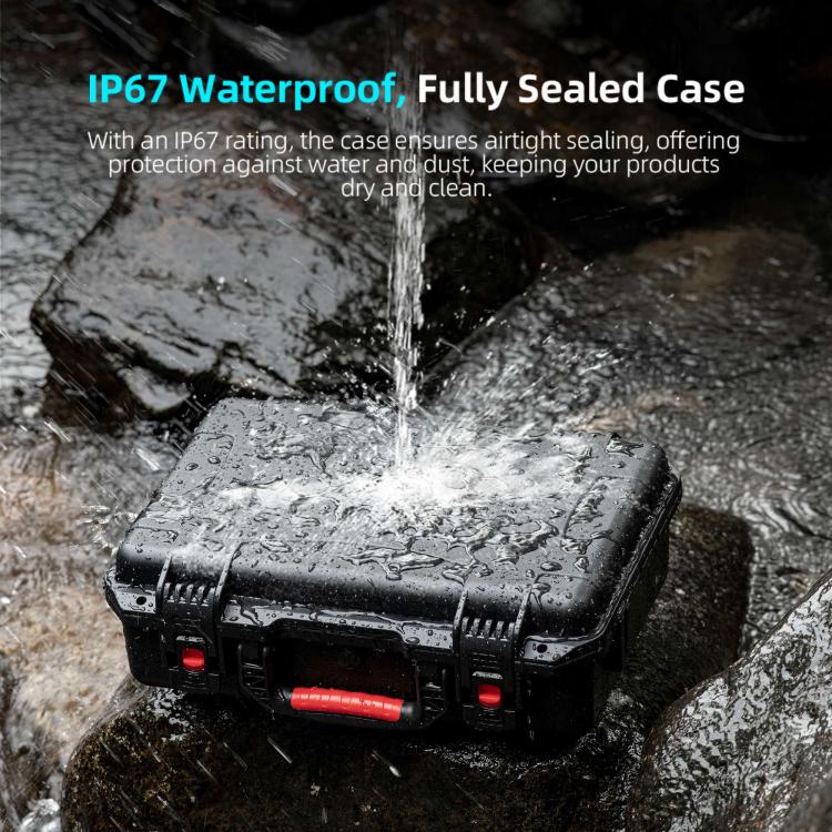 Estuche de almacenamiento impermeable STARTRC ABS para DJI Mavic 4 Pro (negra) — imagen 6