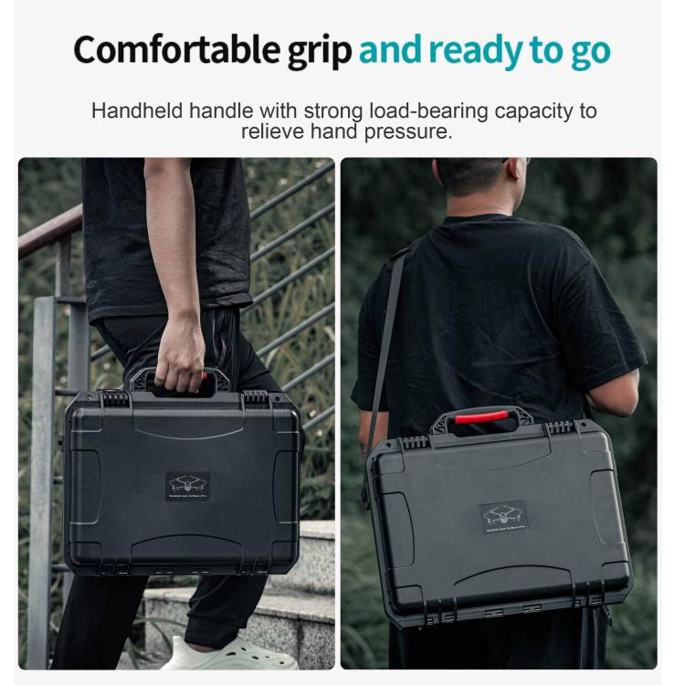 Estuche de almacenamiento impermeable STARTRC ABS para DJI Mavic 4 Pro (negra) — imagen 7