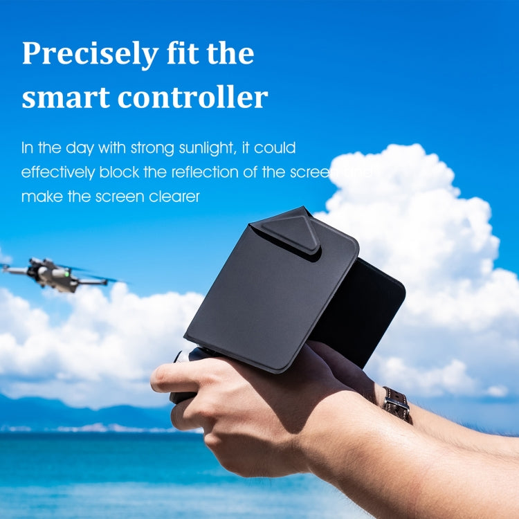 Parasol de controlador plegable STARTRC para controlador remoto para DJI Mini 3 Pro (negro) — imagen 4