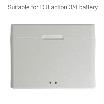 Batería 3 Caja de cargador de HUB de carga para DJI Osmo Action 4 (blanco) — imagen 4