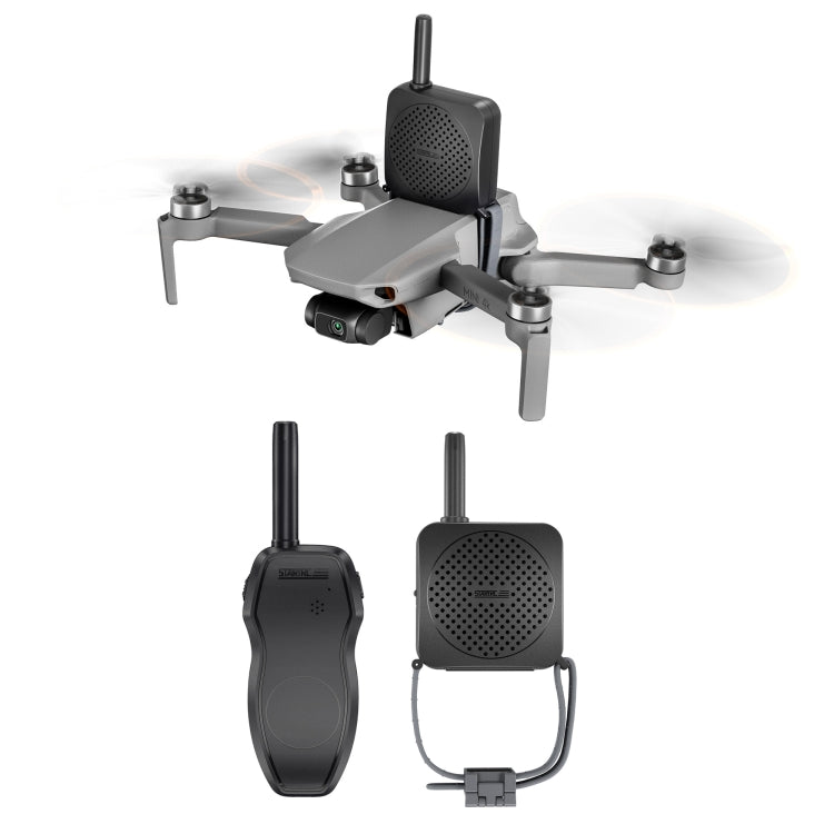 STARTRC Dron Megaphone Altavoz portátil inalámbrico Control de 1 km para DJI Mavic 3 Pro / Mavic 2 / Mavic Pro y más (negro)…