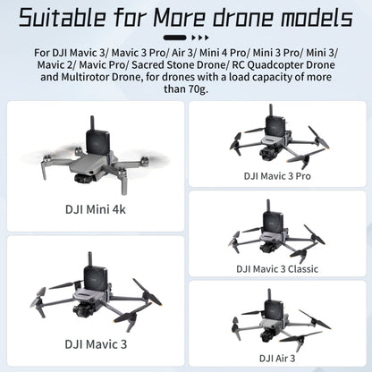 STARTRC Dron Megaphone Altavoz portátil inalámbrico Control de 1 km para DJI Mavic 3 Pro / Mavic 2 / Mavic Pro y más (negro)…