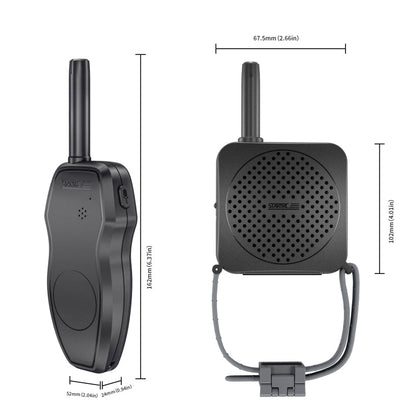 STARTRC Dron Megaphone Altavoz portátil inalámbrico Control de 1 km para DJI Mavic 3 Pro / Mavic 2 / Mavic Pro y más (negro)…