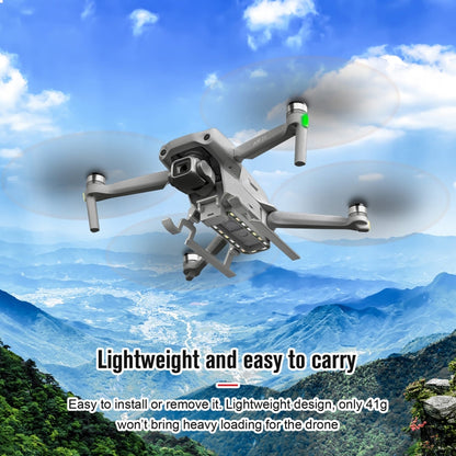 STARTRC Luz LED Plegable Anti-caída Bastidor de Entrenamiento de Tren de Aterrizaje Elevado para DJI Air 2S (Gris) — imagen 6