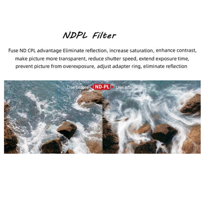 Filtro de lente JSR Dron 4 en 1 ND8-PL + ND16-PL + ND32-PL + ND64-PL para DJI Mavic Air 2 — imagen 3