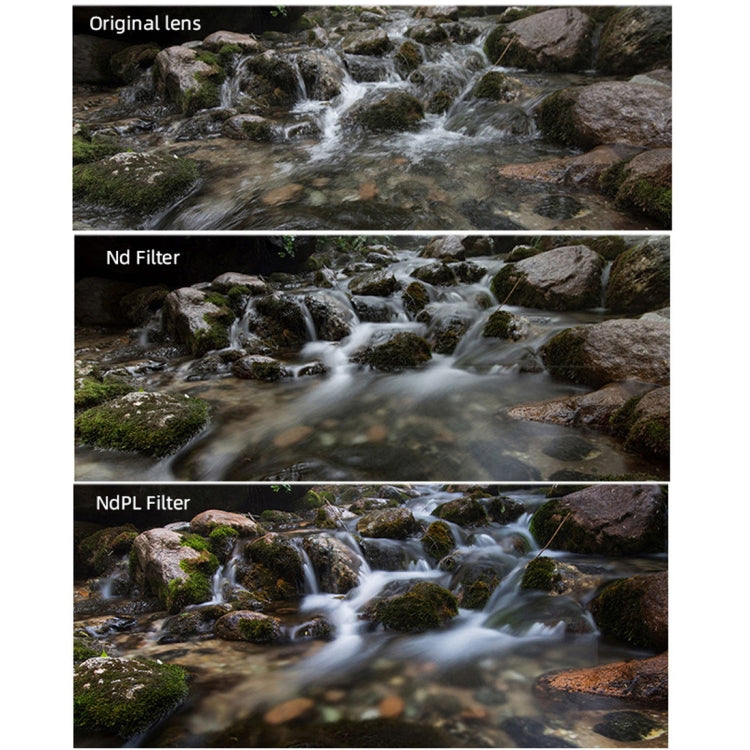 Filtro de lente JSR Dron 4 en 1 ND8-PL + ND16-PL + ND32-PL + ND64-PL para DJI Mavic Air 2 — imagen 4