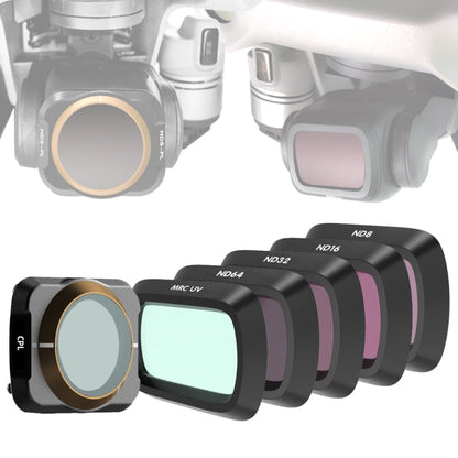 Filtro de lente JSR Dron 4 en 1 UV + CPL + ND8 + ND16 + ND32 + ND64 para DJI Mavic Air 2