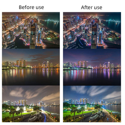 Filtro de lente JSR Dron 8 en 1 UV + CPL + ND8 + ND16 + ND32 + ND64 + NIGHT + STAR para DJI Mavic Air 2 — imagen 7