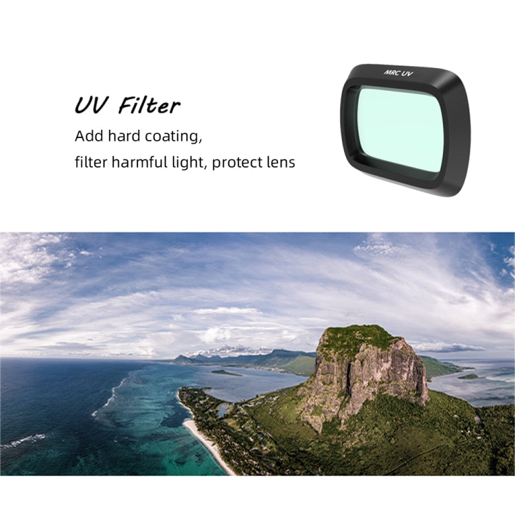 Filtro de lente JSR Dron 8 en 1 UV + CPL + ND8 + ND16 + ND32 + ND64 + NIGHT + STAR para DJI Mavic Air 2 — imagen 10