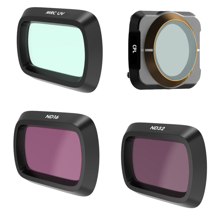 Filtro de lente JSR Dron 4 en 1 UV + CPL + ND16 + ND32 para DJI Mavic Air 2 — imagen 2