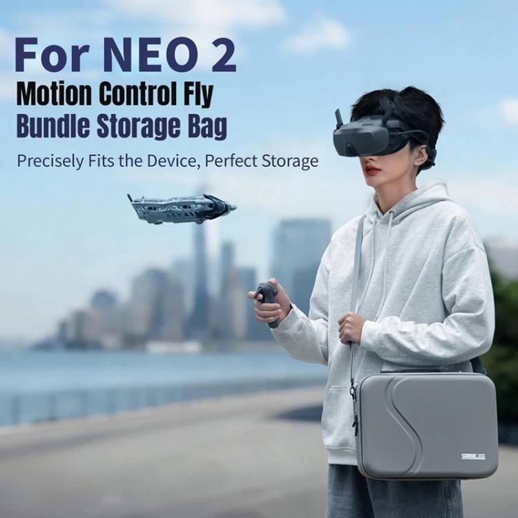 Bolsa de hombro de almacenamiento de poliuretano para DJI Neo (Gris) — imagen 7