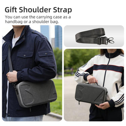 Estuche portátil y bolsa de hombro, funda protectora rígida de viaje para DJI Neo (gris) — imagen 6