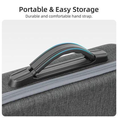 Estuche portátil y bolsa de hombro, funda protectora rígida de viaje para DJI Neo (gris) — imagen 10