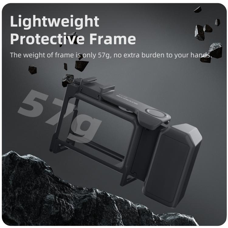 Marco protector desmontable 2 en 1 Sunnylife y asa para fotografía callejera, empuñadura ergonómica con obturador de liberac…