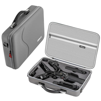 Estuche/bolsa de almacenamiento portátil de PU (gris)