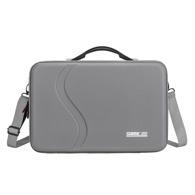 Estuche/bolsa de almacenamiento portátil de PU (gris) — imagen 2