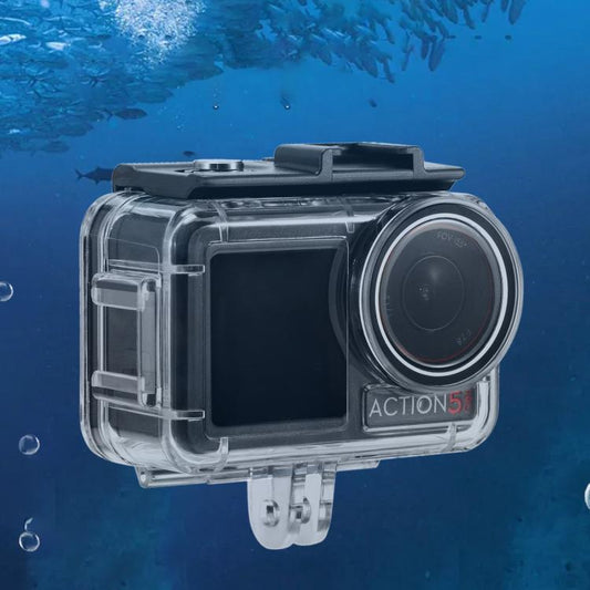 Carcasa de buceo impermeable STARTRC de 40 m para DJI Osmo Action 5 (transparente)