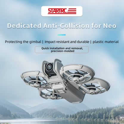 Lente de cardán Parachoques de protección anticolisión para STARTRC para DJI Neo (naranja) — imagen 5