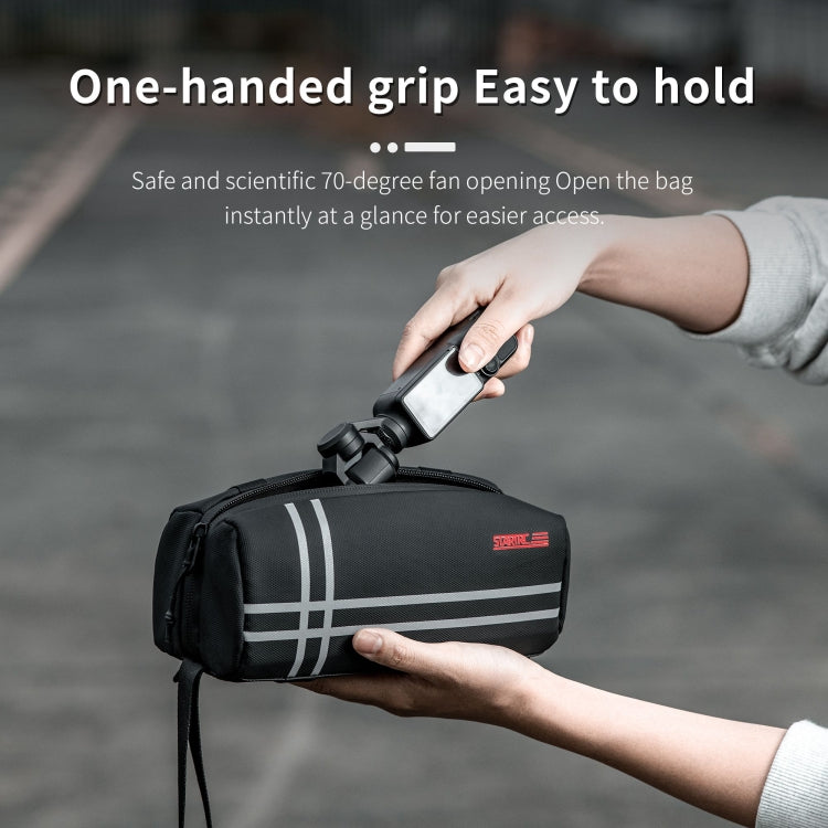 Bolsa de almacenamiento portátil STARTRC con correa de mano para DJI Mic 2 / Osmo Pocket 3 (negra) para DJI DJI Mic 2, DJI O…