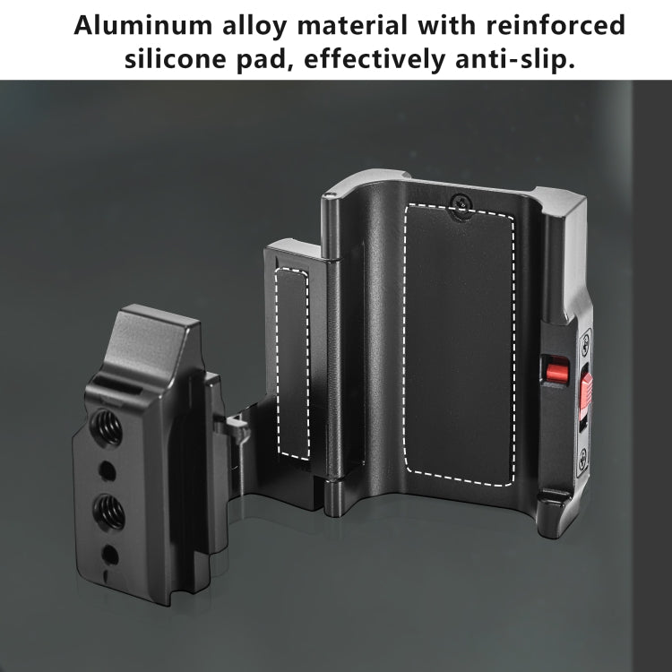 Soporte STARTRC adaptador de expansión de jaula de marco de protección de metal para DJI Osmo Pocket 3 (negro) — imagen 6