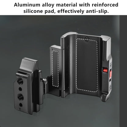 Soporte STARTRC adaptador de expansión de jaula de marco de protección de metal para DJI Osmo Pocket 3 (negro) — imagen 6