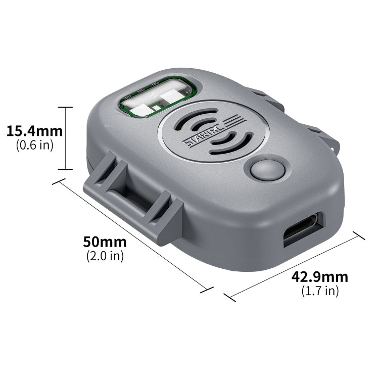 Rastreador de alarma para dron STARTRC para DJI Neo (gris) — imagen 4