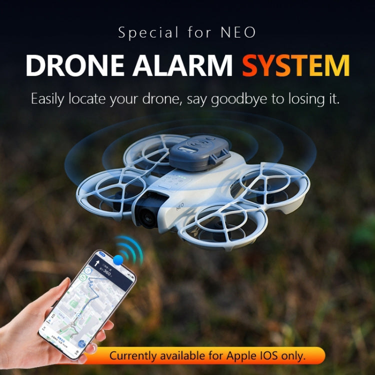 Rastreador de alarma para dron STARTRC para DJI Neo (gris) — imagen 7