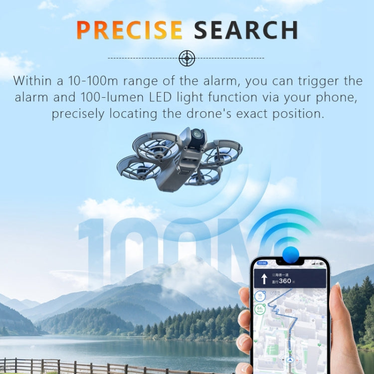 Rastreador de alarma para dron STARTRC para DJI Neo (gris) — imagen 9