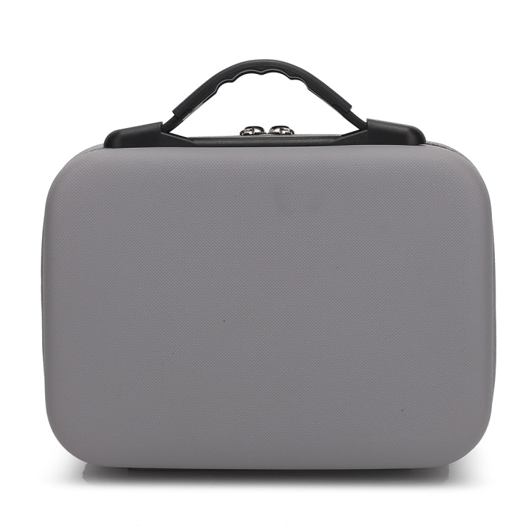 Bolsa de almacenamiento de caja protectora de seguridad portátil PU a prueba de golpes con textura de diamante (gris) — imag…