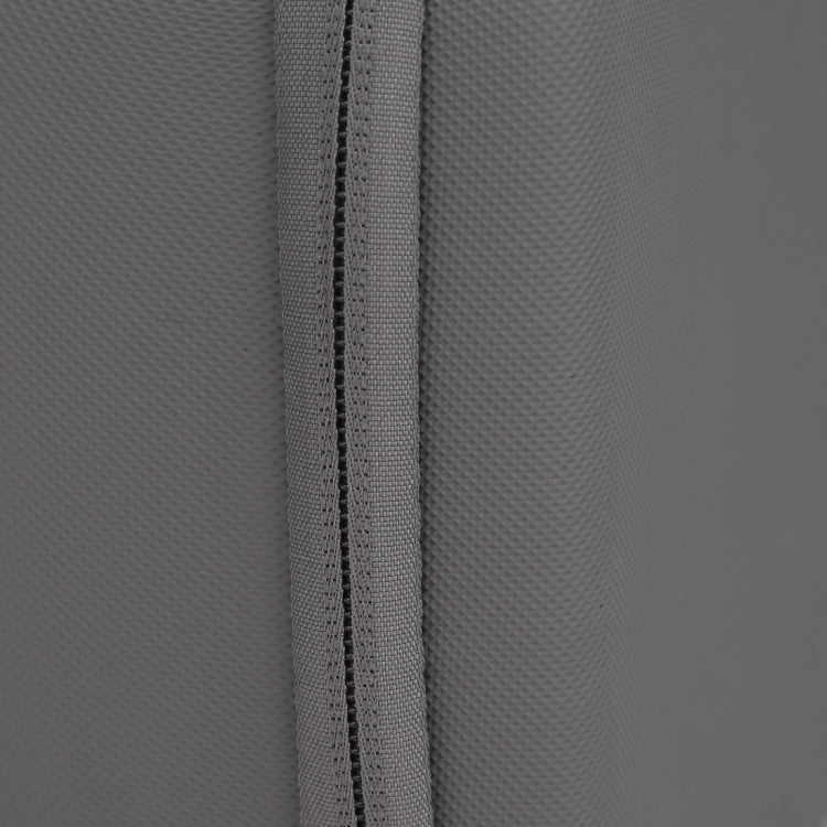 Bolsa de almacenamiento de caja protectora de seguridad portátil PU a prueba de golpes con textura de diamante (gris) — imag…