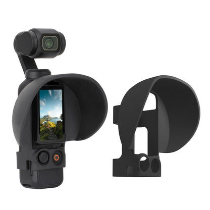 Cubierta Sunnylife Parasol protectora de pantalla Capucha para DJI Osmo Pocket 3 (Negro)