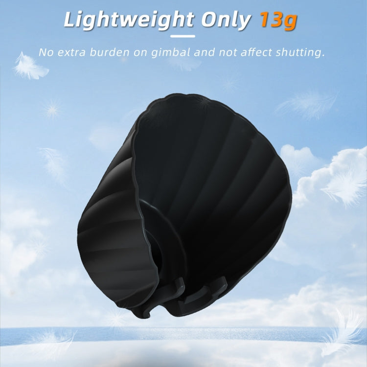Cubierta Sunnylife Parasol protectora de lente Parasol para DJI Osmo Pocket 3 (negro) — imagen 6