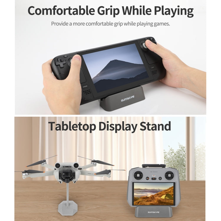 Soporte base de pantalla de control remoto para drones Sunnylife DZ766 (gris) — imagen 5