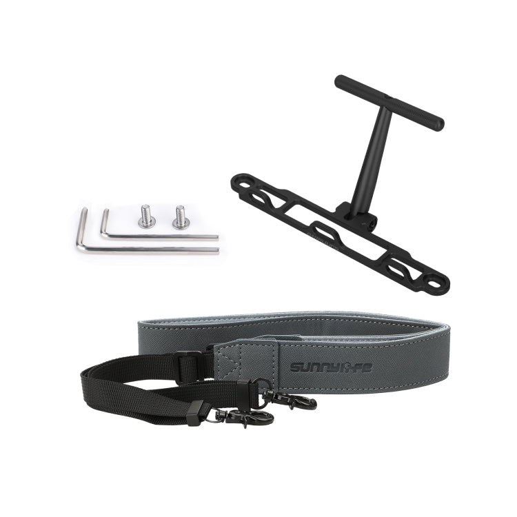 Soporte de cintura RC 2/1 Sunnylife ZJ764 Manija del controlador Montaje en mesa Correa para el cuello Gancho Soporte de sus…