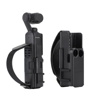 Marco Sunnylife banda de mano protector cubierta de manija de extensión de zapata fría para DJI Osmo Pocket 3 (negro)