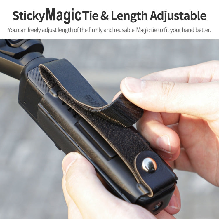 Marco Sunnylife banda de mano protector cubierta de manija de extensión de zapata fría para DJI Osmo Pocket 3 (negro) — imag…