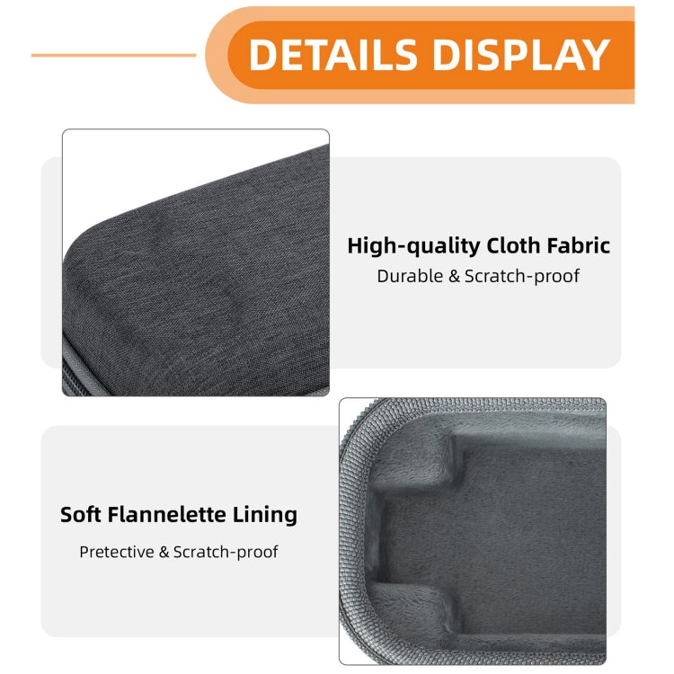 Estuche de transporte Sunnylife B770 Mini Bolsa de almacenamiento de micrófono inalámbrico para DJI Mic 2 (gris) — imagen 4