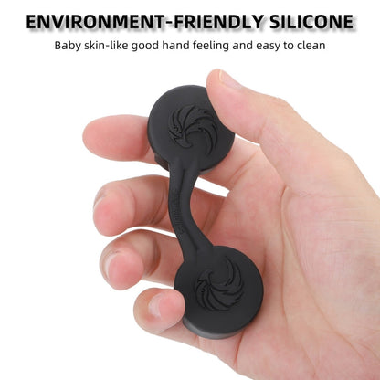 Cubierta de lente Goggles 2 / Goggles 3 VR a prueba de polvo Funda de silicona Protector suave (Negro) — imagen 6